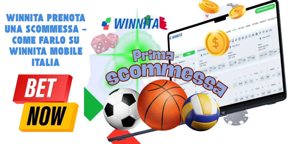 Winnita Prenota una scommessa – Come farlo su Winnita Mobile Italia